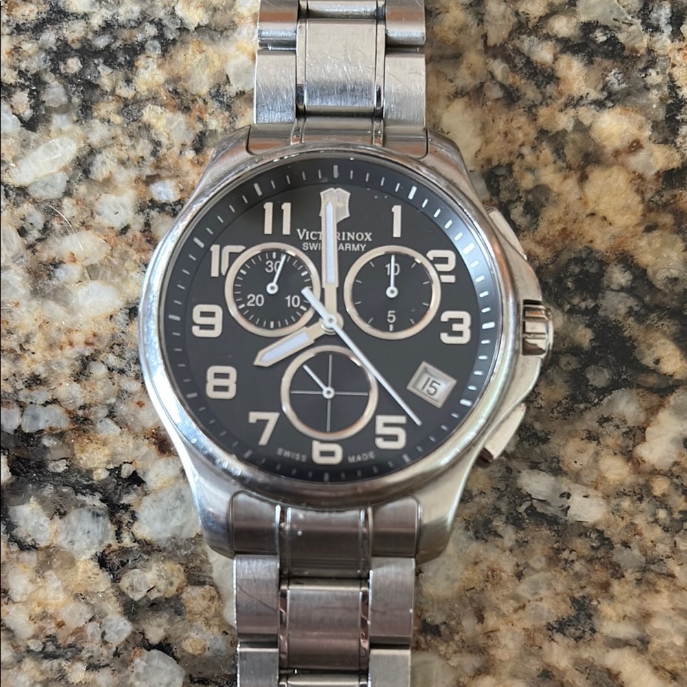 Victorinox Men's Silver Watch